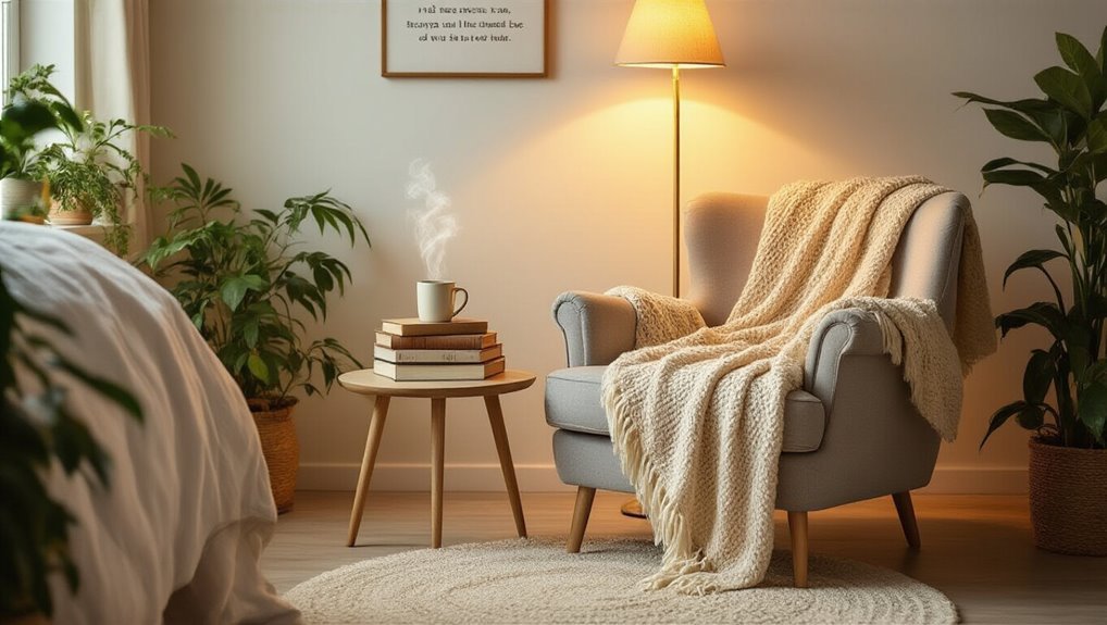 cozy corner for reading
