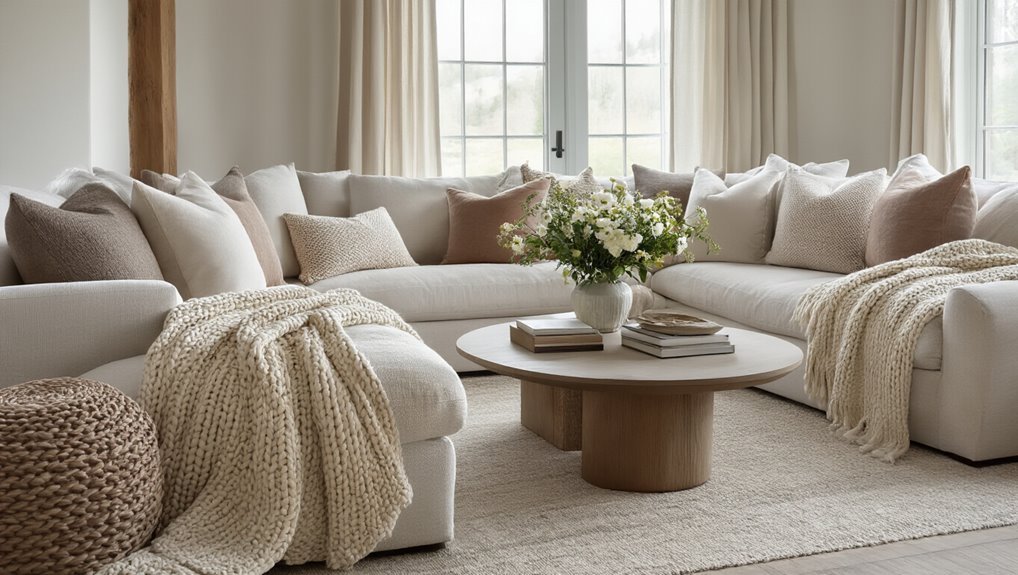 cozy materials enhance comfort