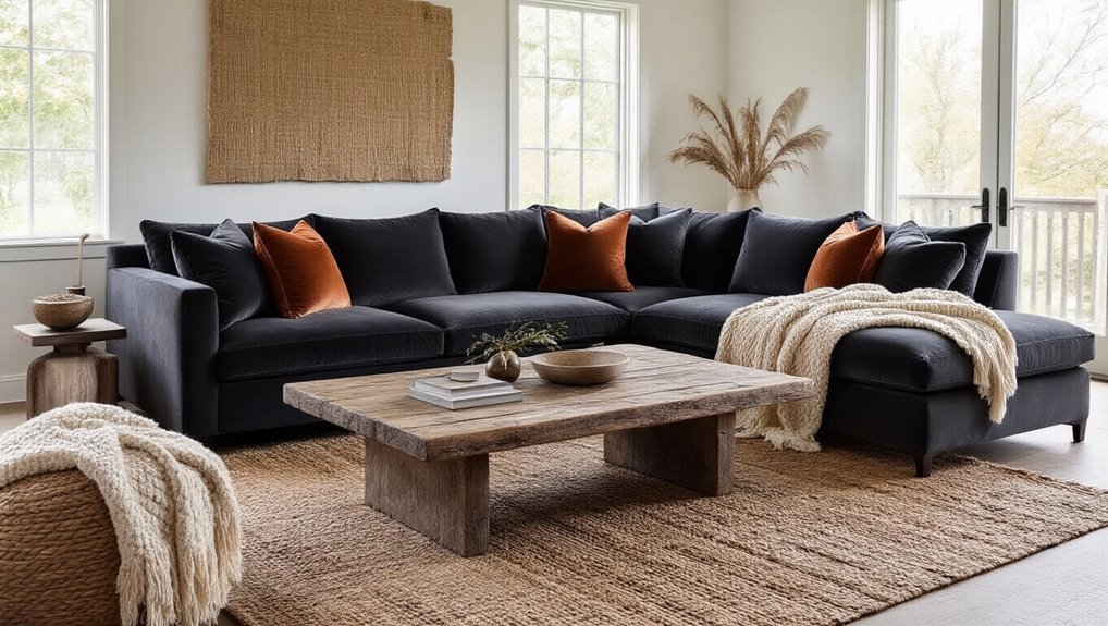 incorporate cozy textured elements