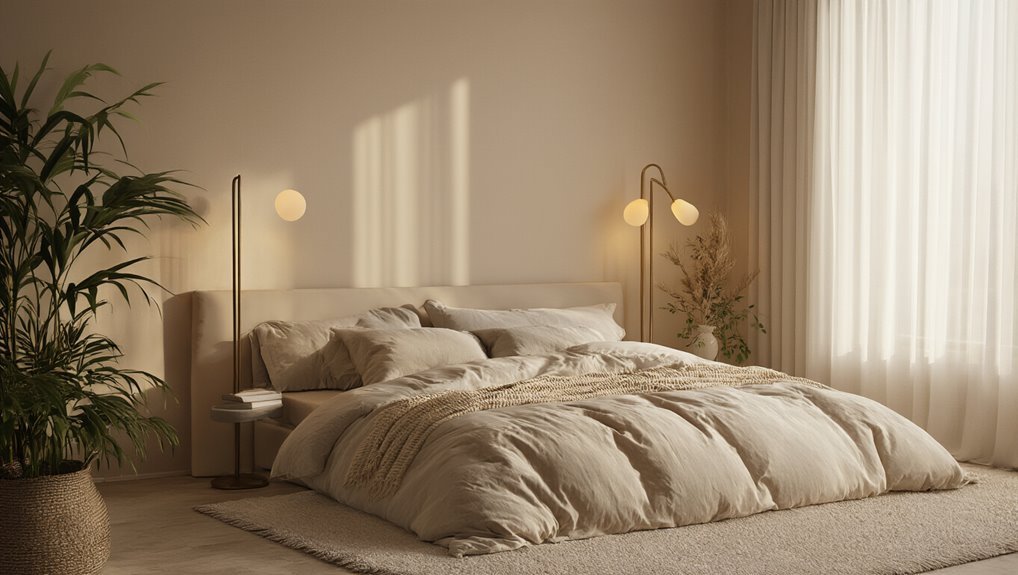 layered lighting creates ambiance