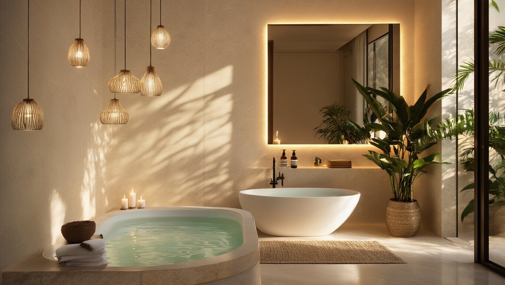 layered lighting for ambiance