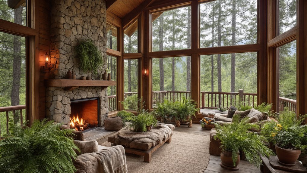nature inspired cabin design elements