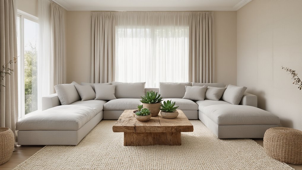 neutral colors create versatility