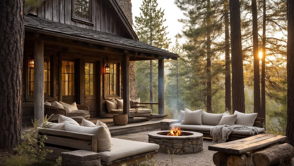 rustic charm through architecture