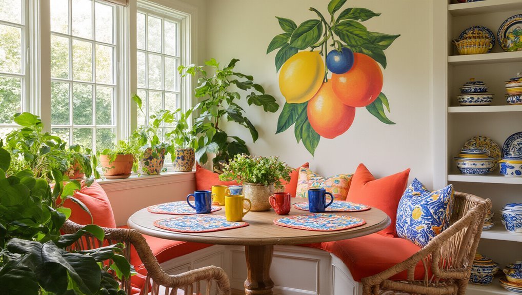 vibrant accents for mornings