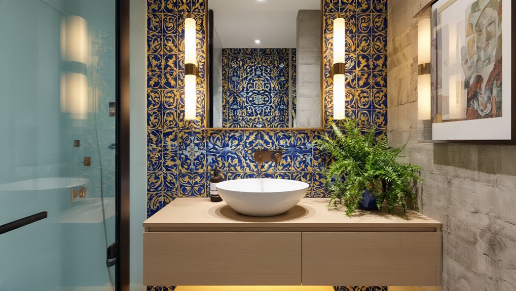 bold design transforms bathrooms