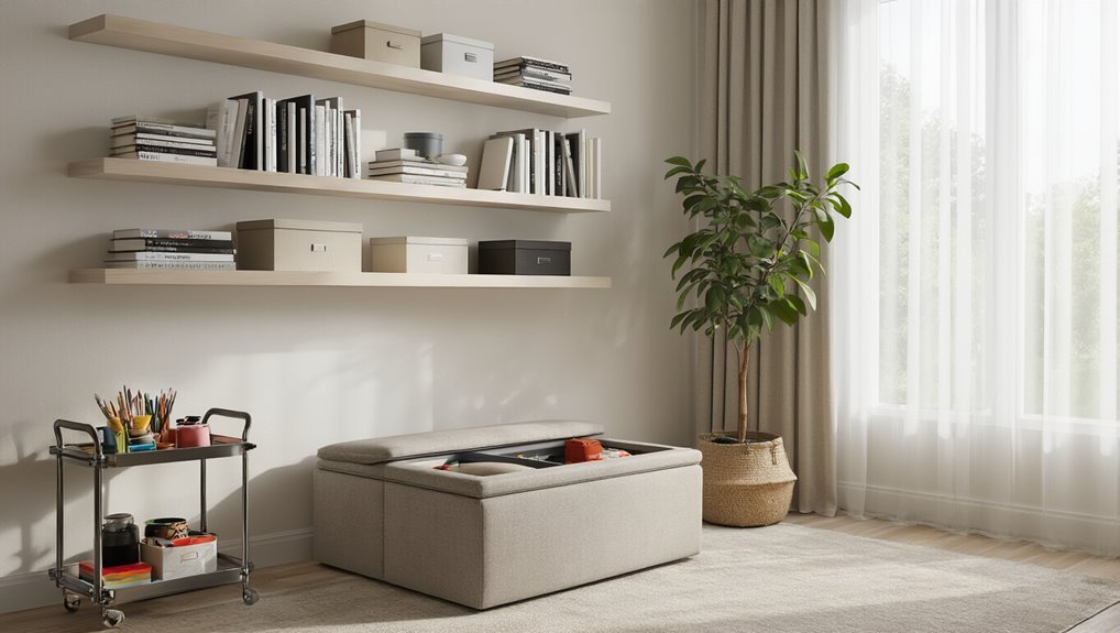 clever organization for small spaces