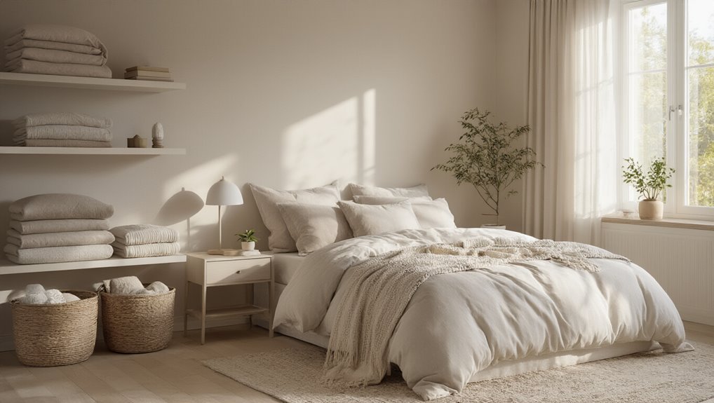 comfortable stylish bedroom sanctuary