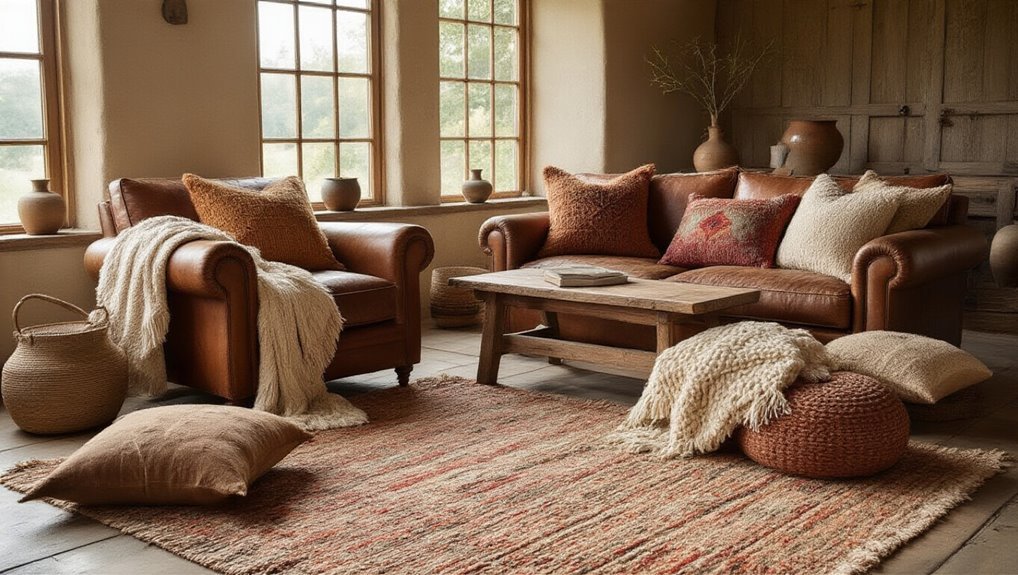 cozy textiles for inviting spaces