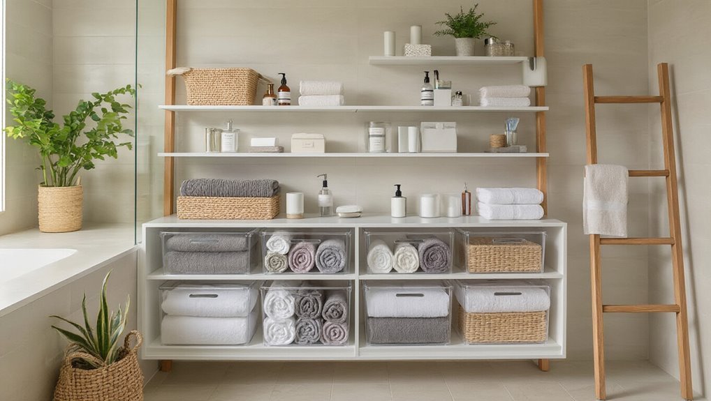 efficient bathroom organization tips