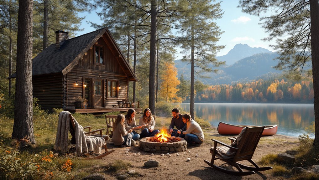 family bonding in nature