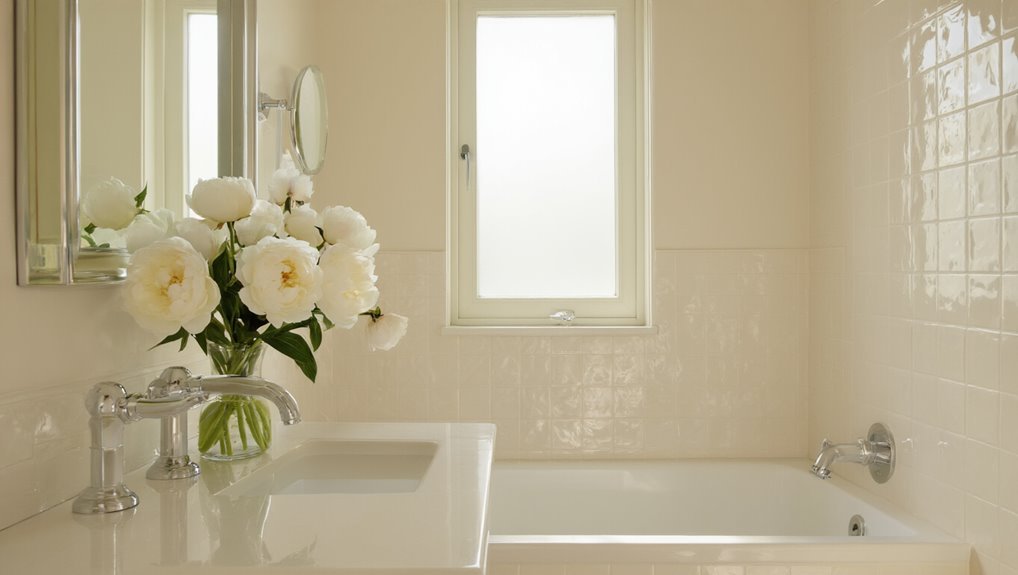 light colors reflective surfaces