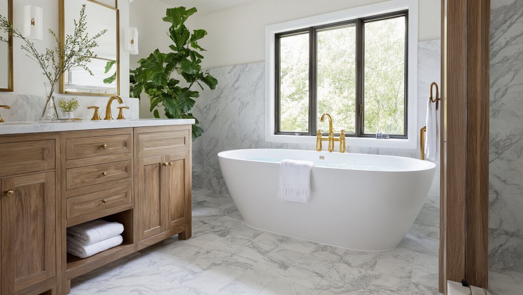 luxurious bathroom design elements