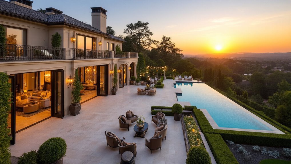 luxurious entertaining estate features