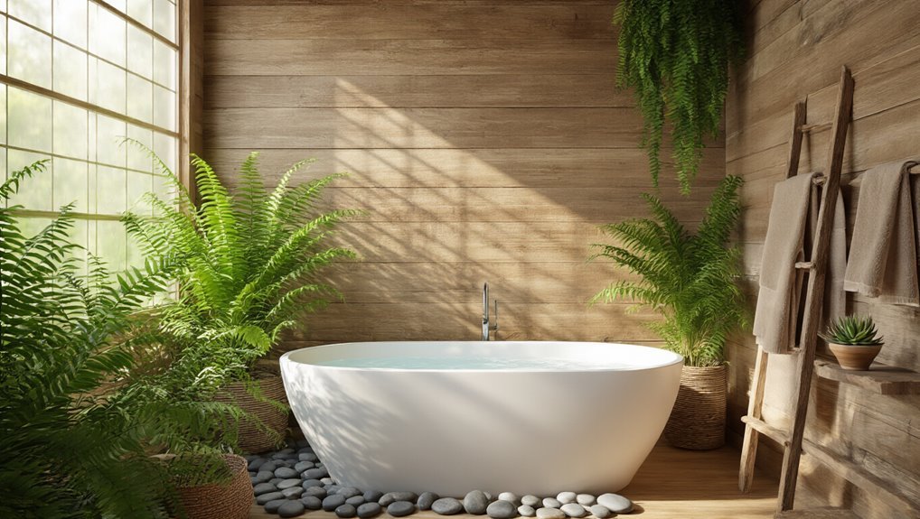 natural bathroom design elements