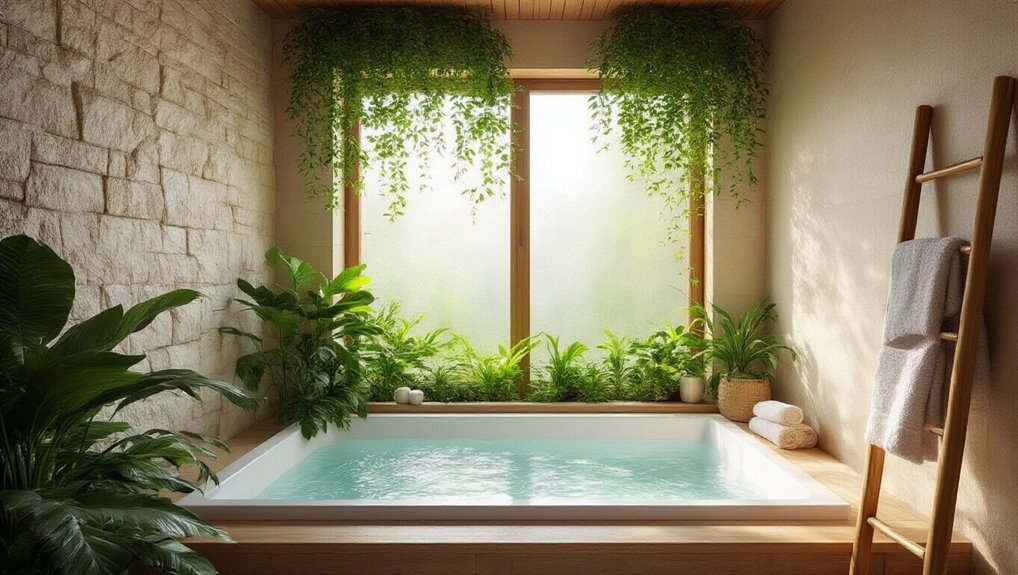 nature inspired bathroom design