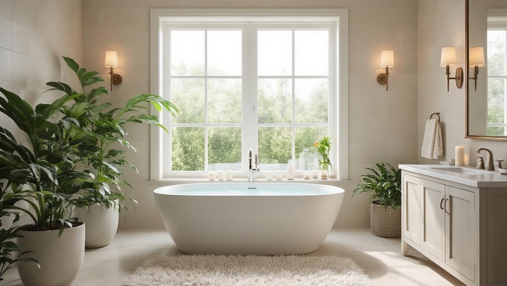 serene bathroom relaxation retreat