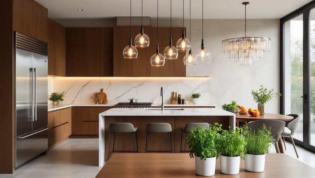 transform kitchen with lighting