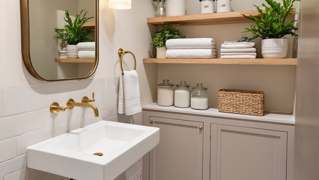 vertical storage maximizes space