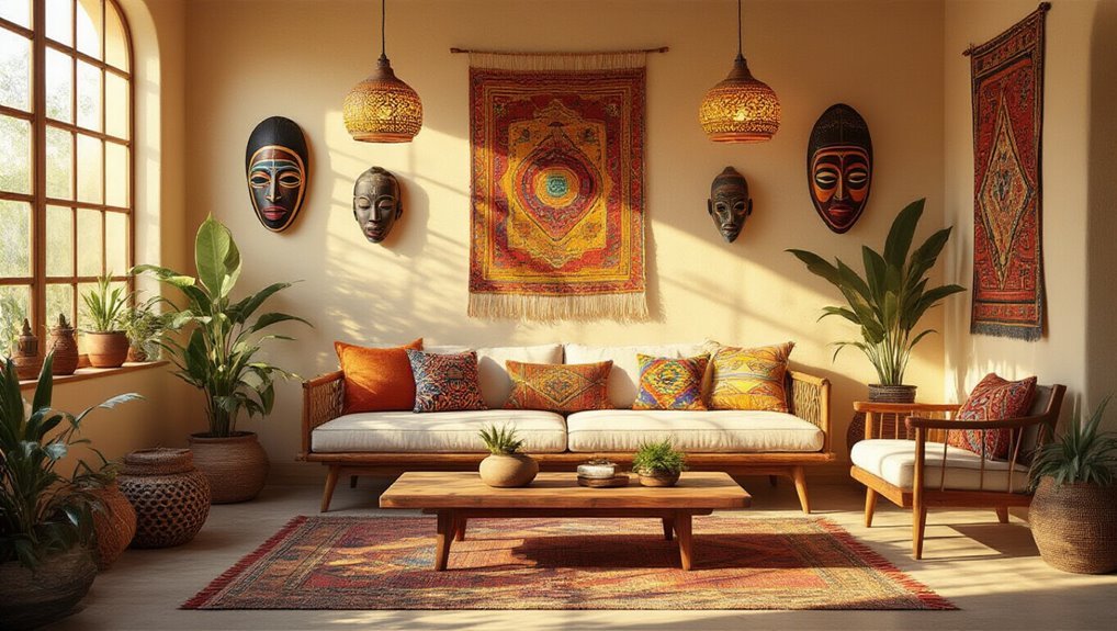 artistic lighting enhances ambiance