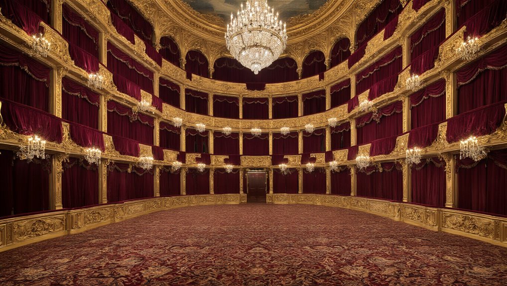 luxurious fabric enhances ambiance